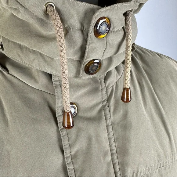 Members Only Down and Feather Hooded Field Jacket